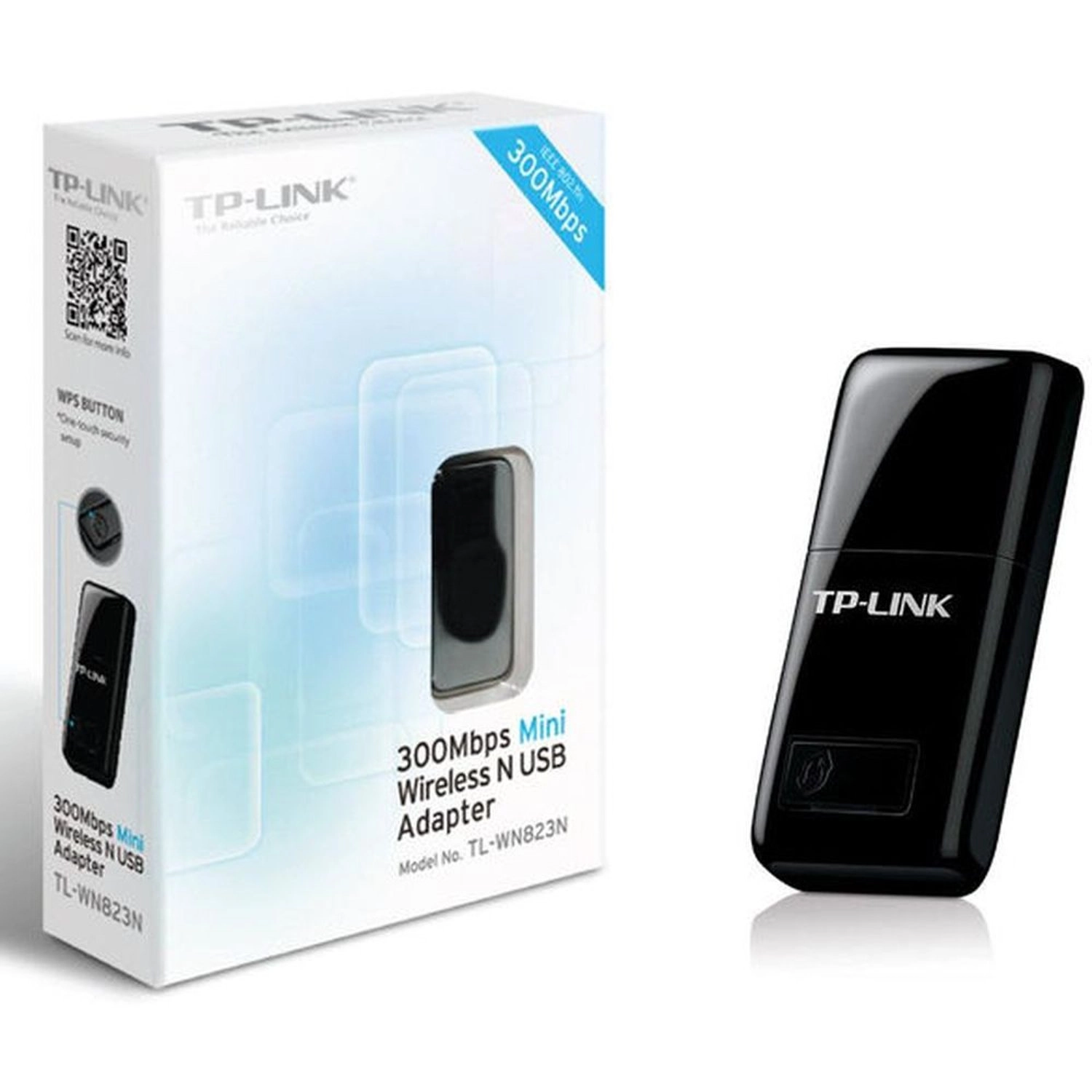 TL-WN823N - 2.4GHz USB 2.0 IEEE 802.11b/g/n