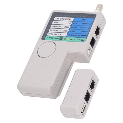 Nimomo External Network Cable Tester - RJ45 RJ11 USB BNC