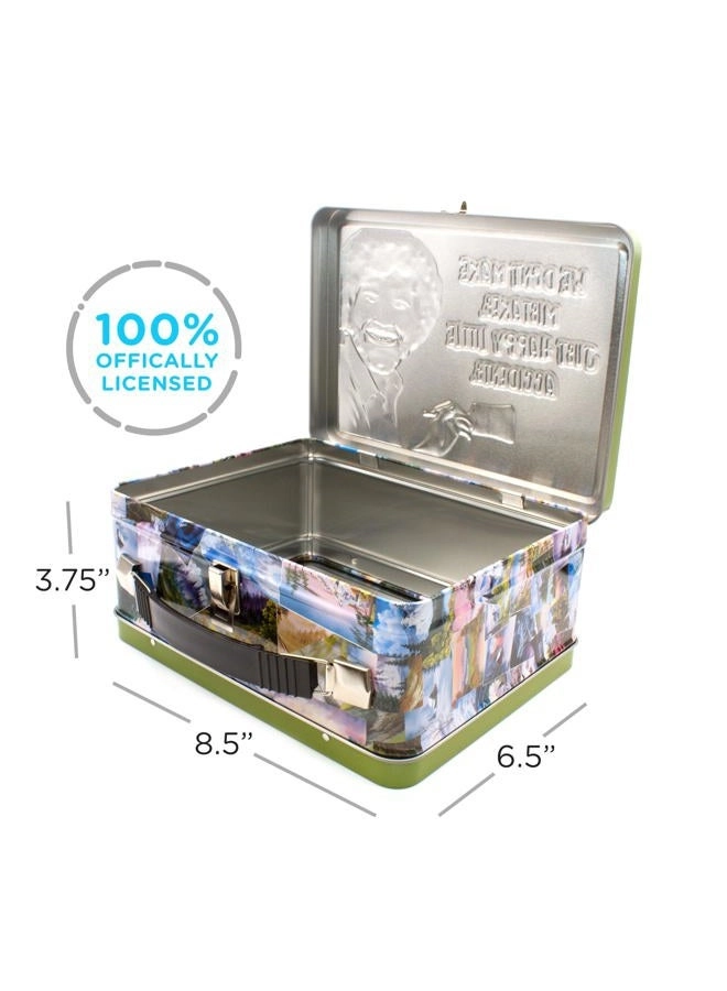 Bob Ross Happy Accidents Fun Box - Portable Tin Box