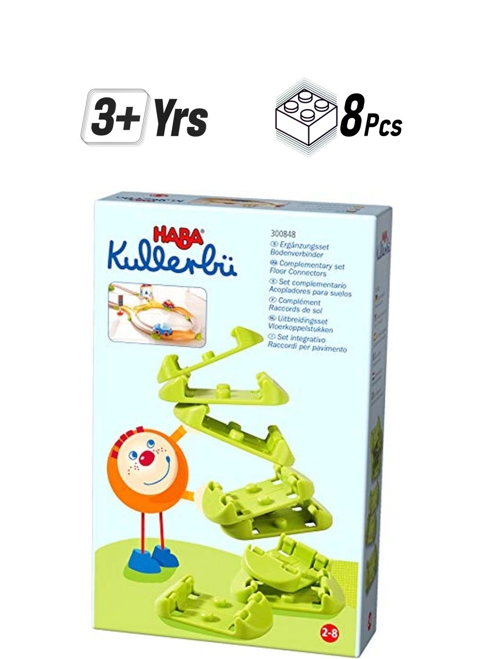 HABA Kullerbu Expansion Set Floor Connectors