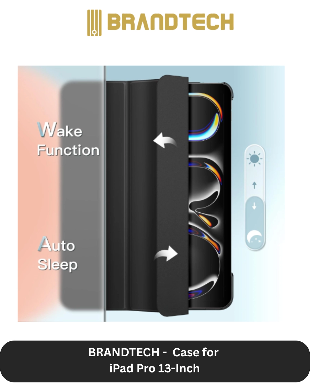 Case with Screen Protector for iPad Pro 13-inch