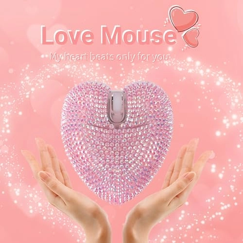 Heart-Shaped Mouse - Bluetooth USB