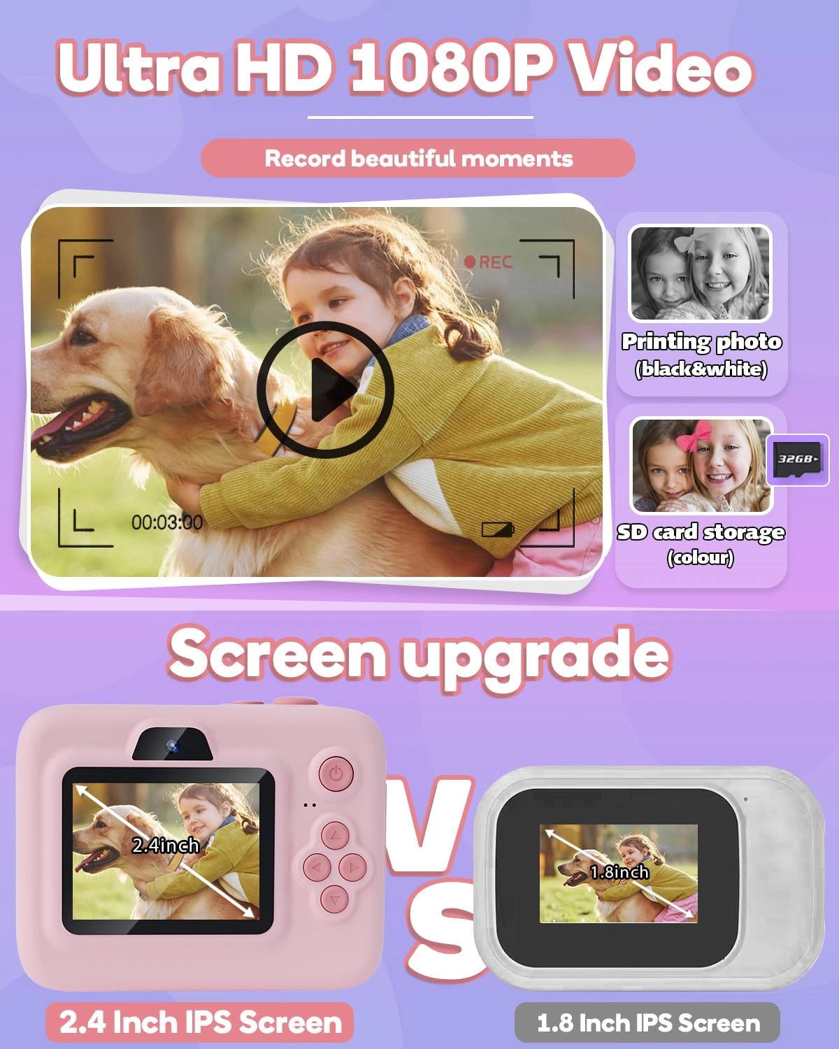 BLL2 - 2.4 Inch Screen Instant Print
