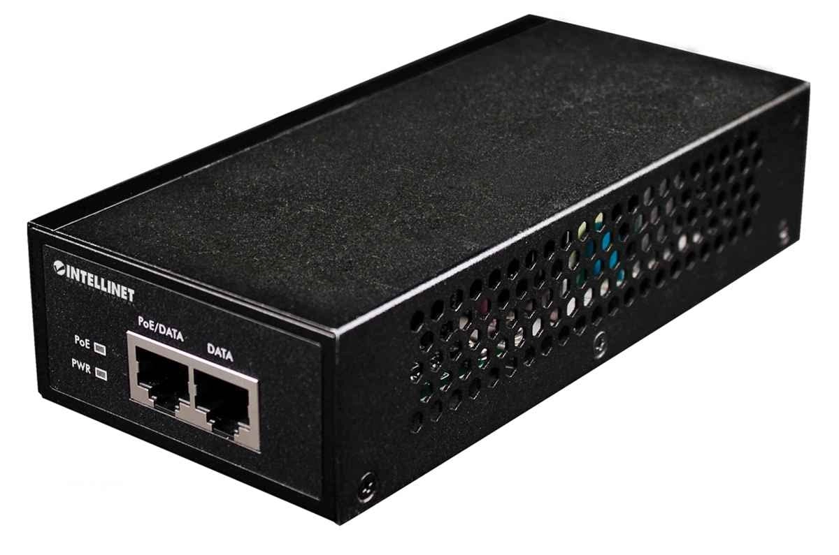 Intellinet 560566 PoE Injector - 30 watts 1 IEEE 802.3at/af 1000 Megabits Per Second