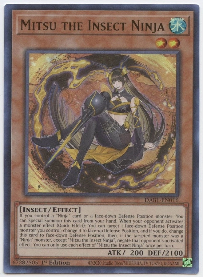 Yu-Gi-Oh! Mitsu the Insect Ninja DABL-EN016 - EN