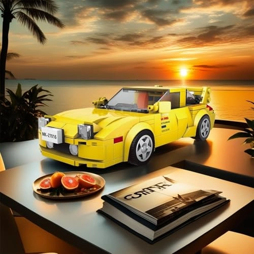 RX-7 Speed Champion Cars Building Block Sets - 329pcs Architecture