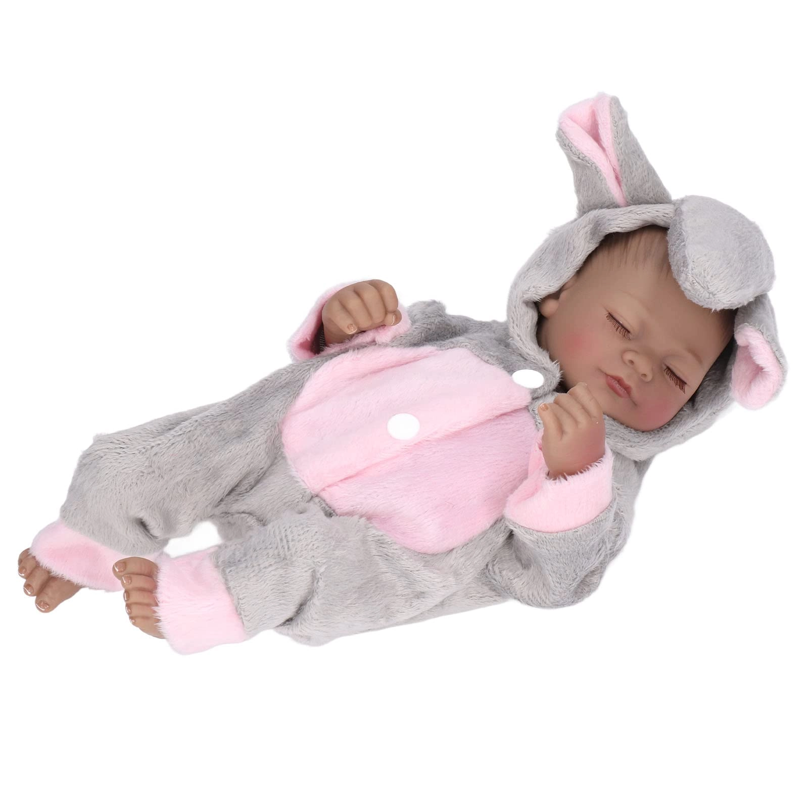 Omquot Newborn Baby Doll - 10 Inch Silicone Black Girl Ages 3+