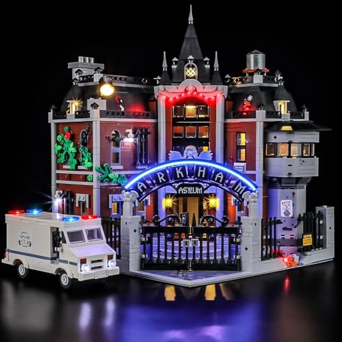 LED Lighting Kit for LEGO Batman Arkham Asylum 76300 - Plastic 1