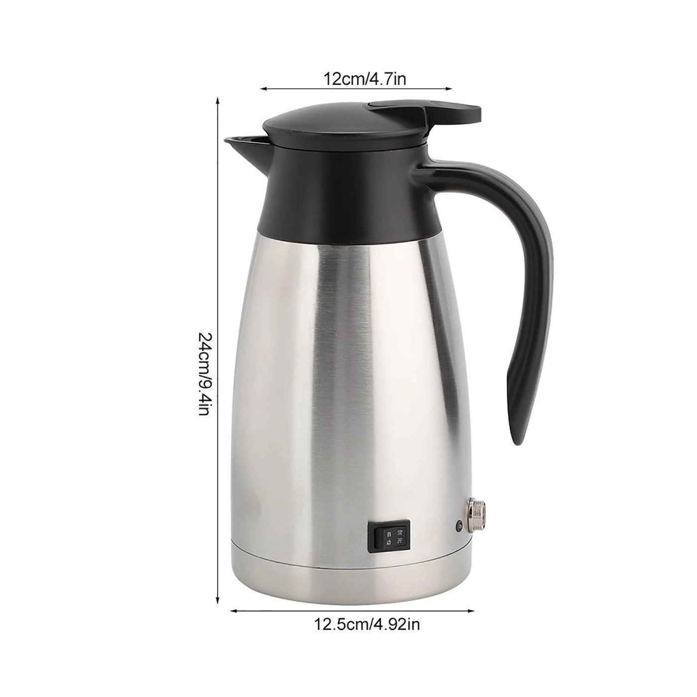 Portable Electric Car Kettle - 1000ml