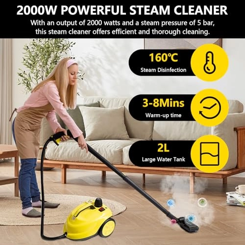 Dampfreiniger - 5 bar 2L