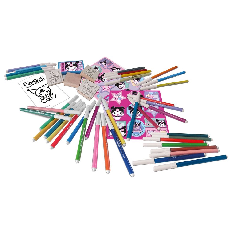 Kuromi Felt-Tip Pen - 60-piece Rainbow
