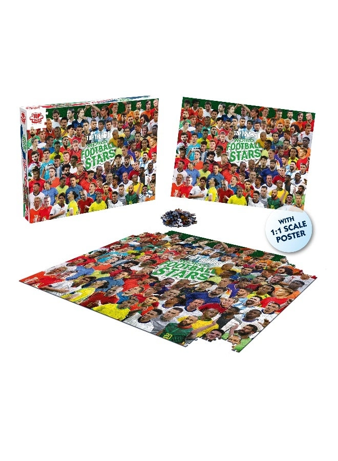 World Football Stars Puzzle (WM03897) - 1000 pcs