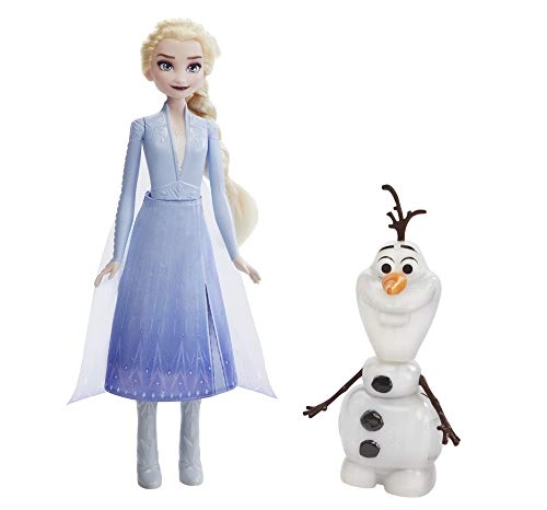 Olaf Doll - 20+ Sounds + Elsa Doll - Remote Control Ages 3+