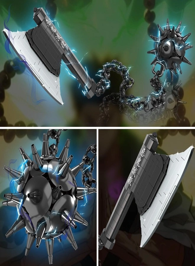 Demon Anime Sword Building Set - Gyomei Himejima 779 pcs
