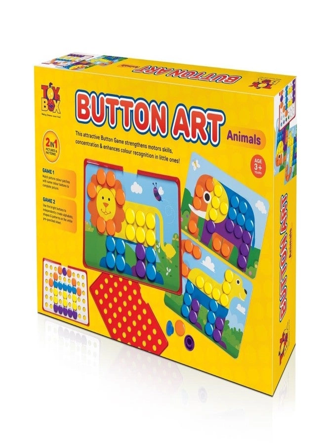 Button Art Animals - 3+