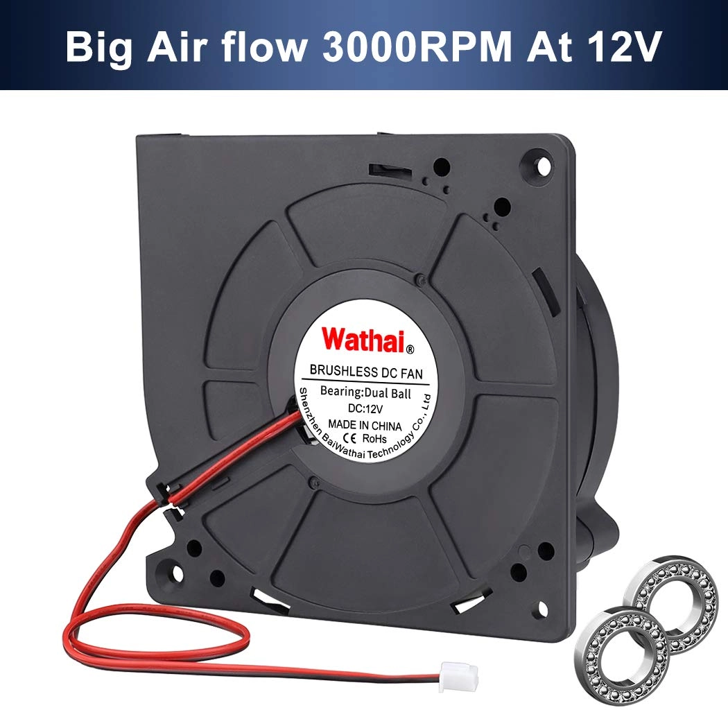 Brushless Cooling Blower Fan - 120mm x 32mm