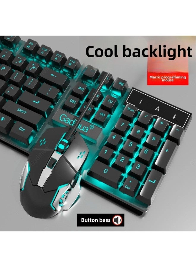 Mechanical Feel - Wired + E-sports Mouse