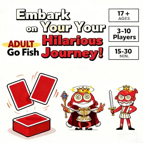 The Grown Up Go Fish - English Adult 91 Cards