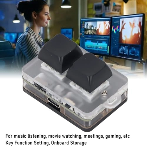 2 Keys Keyboard - Wired/Wireless