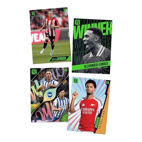 Epl Top Class 2025 Trading Cards - 8pcs