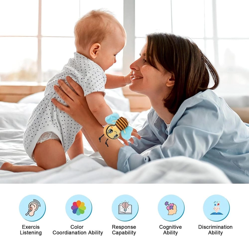 Wrist Rattle & Foot Finder Socks - 1+ Animal designs