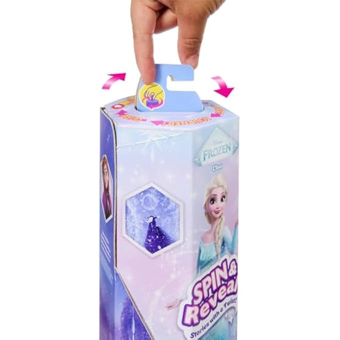 Elsa Fashion Doll - Frozen Spin & Reveal 11 Surprises