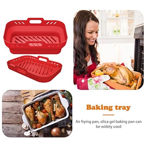 Silicone Air Fryer Tray - 2 piece(s)