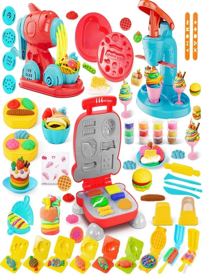 Rodsucs 3-in-1 Color Dough Sets - 4+ years 12 Color Dough
