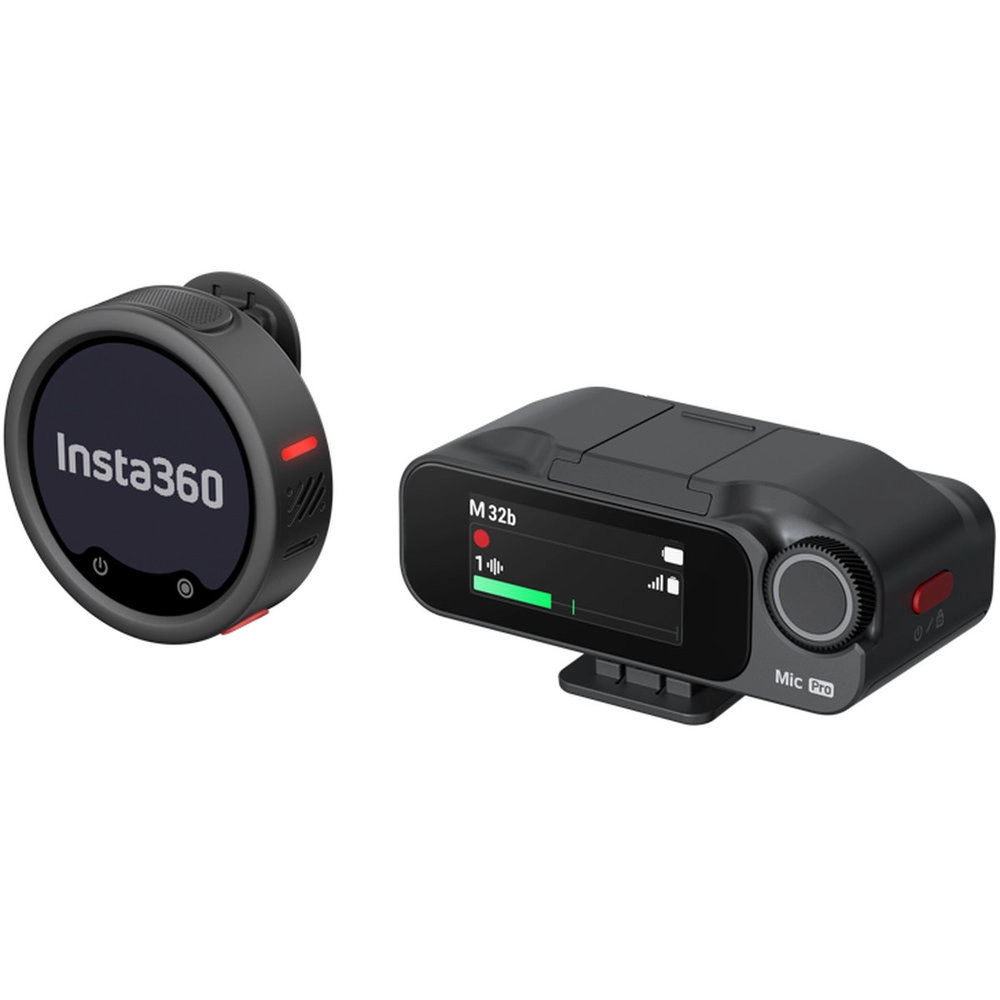 Insta360 Mic Pro USB+Lightning+Wireless Microphone 1 TX + 1 RX