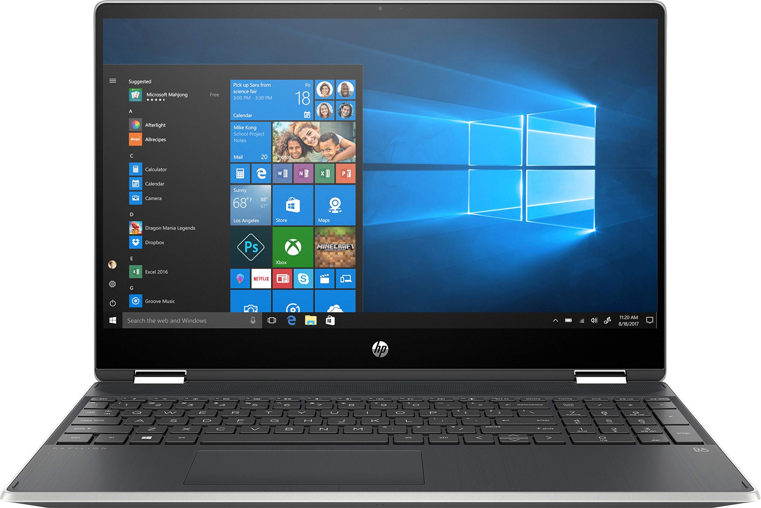 HP Pavilion 360 15-DQ0077NR - 15.6'' Core i5-8265U 8GB DDR4 256GB SSD
