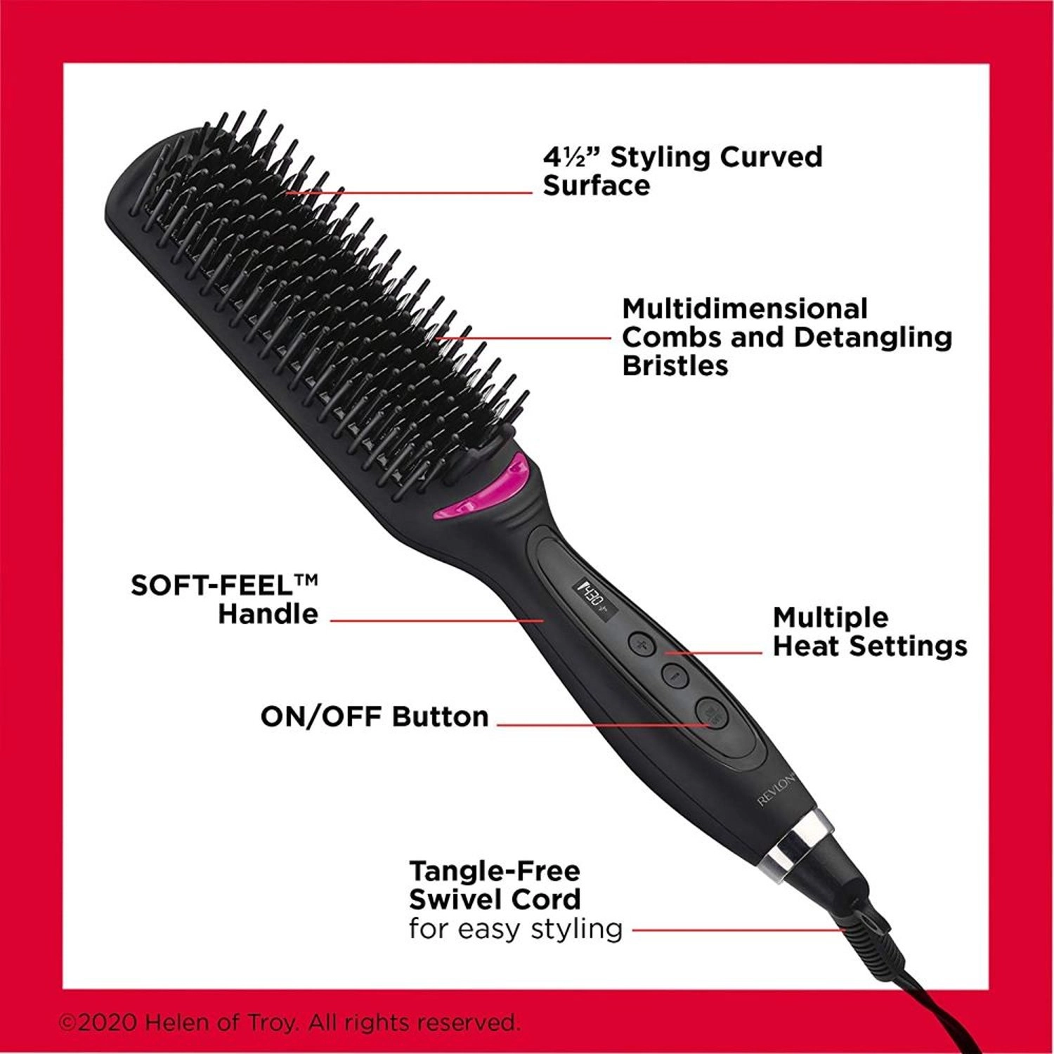 RVST2168 - Hair Styler Black Dual-voltage