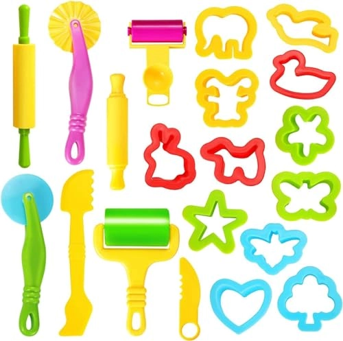Modeling Clay Tools Set - 36 months - 10 years 20 Pcs