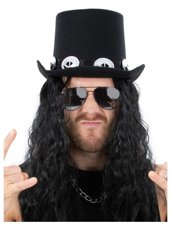 Party Zone Glam Rock Kit - 70s Black