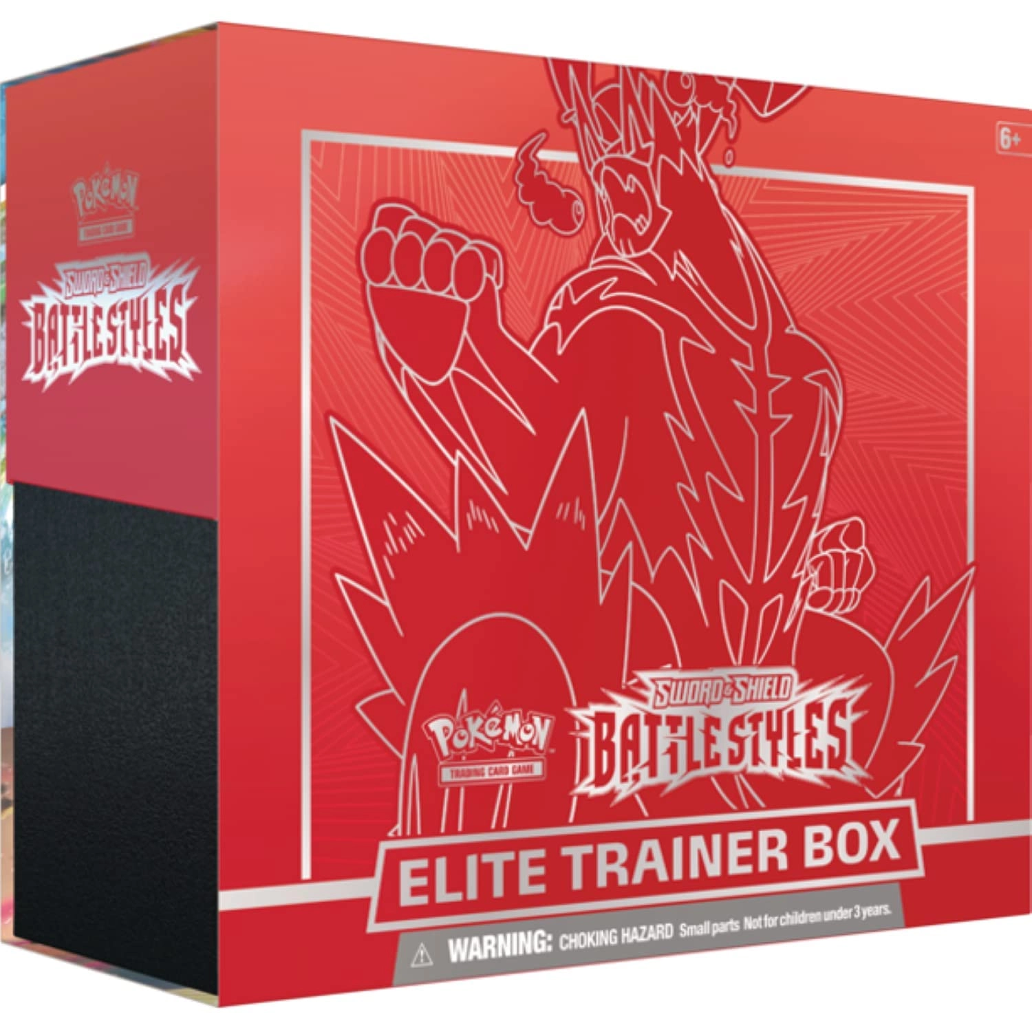 Pokmon Sword & Shield Battle Styles Elite Trainer Box - 8 booster packs 65 card sleeves