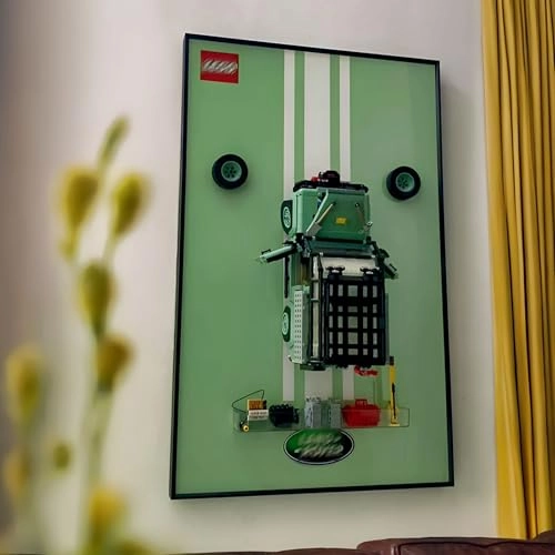 10317 Land Rover Defender Display Wall Plate - 80 x 50 cm With light A