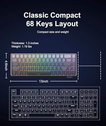 Mechanical Gaming Keyboard - Wired