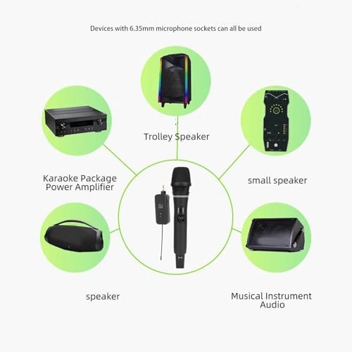 Wireless Microphone System - 2pcs