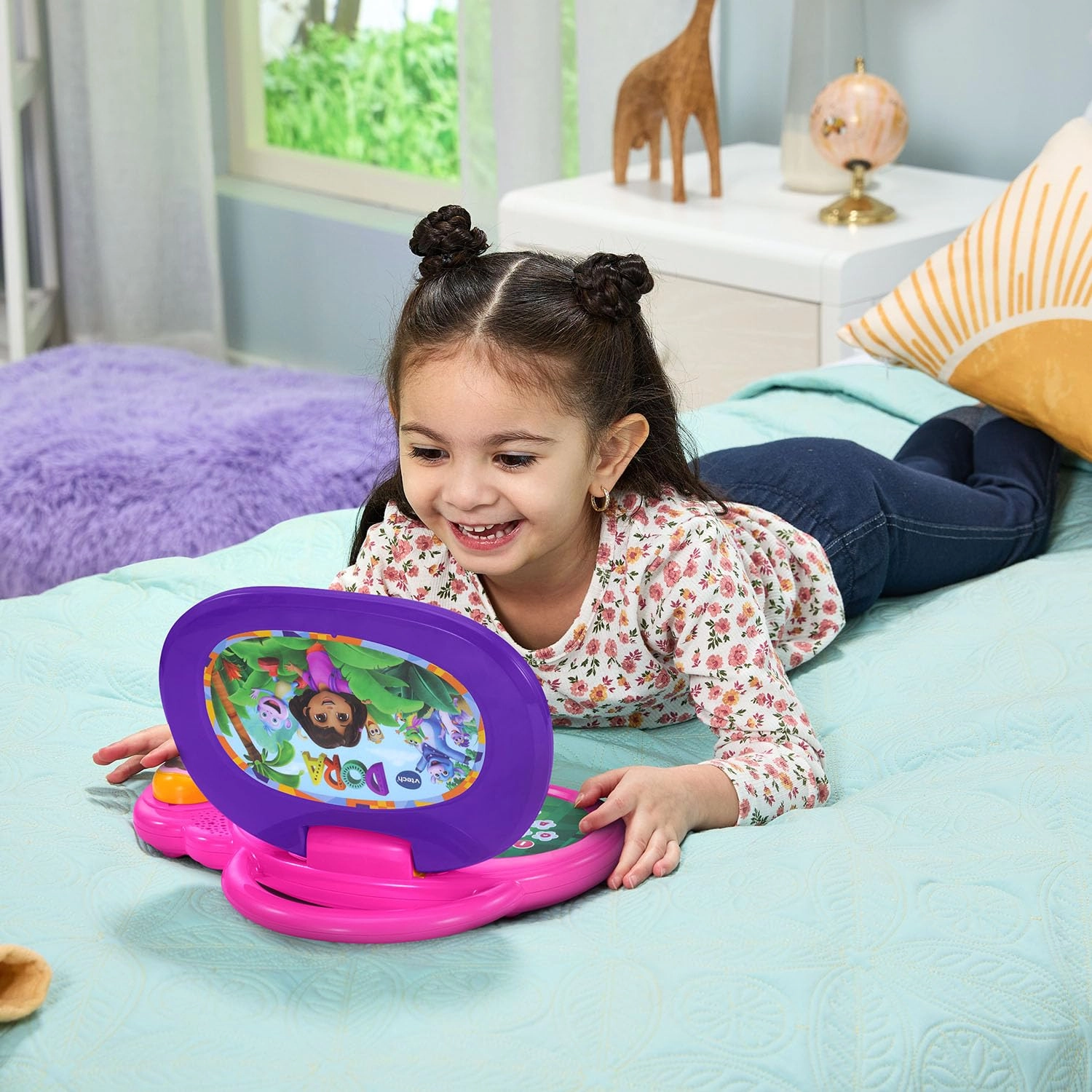Dora More To Explore Learning Laptop - Suitable for 3 years & above