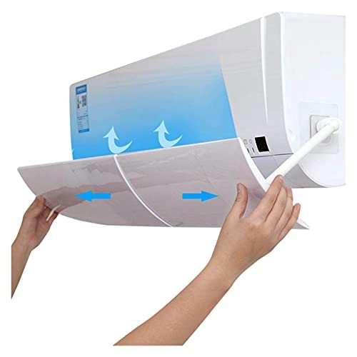 Retractable Air Conditioner Shield - 58*19cm PP+PS+PVC