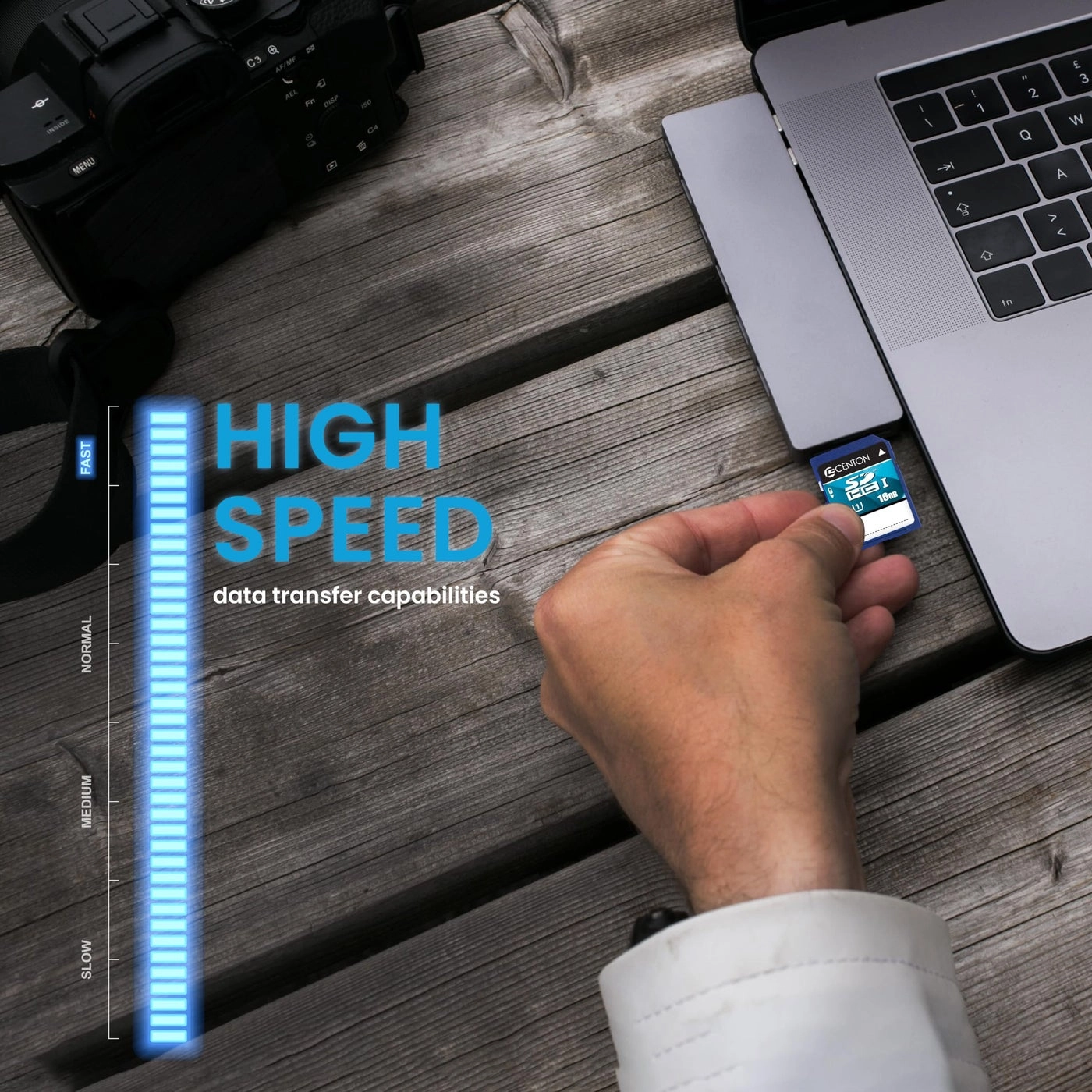 MP Essential SDHC Card - 16GB Bulk Pack