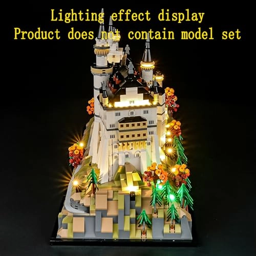 LED Light Kit - Plastic Neuschwanstein Castle 1 4.5-5V for LEGO Neuschwanstein Castle 21063