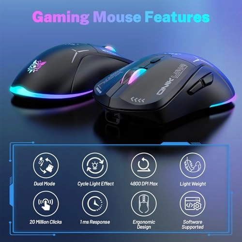 CW917 Gaming Mouse - Dual Mode