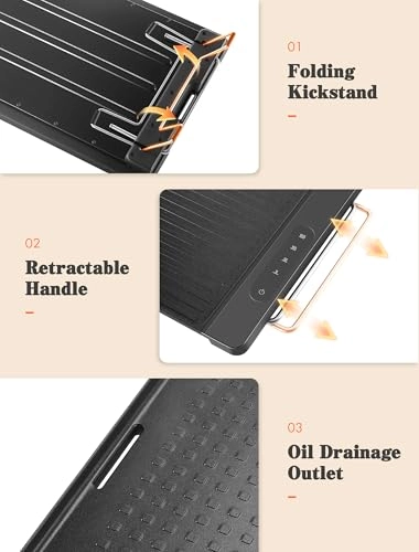 Electric Griddle - 18x10 inch