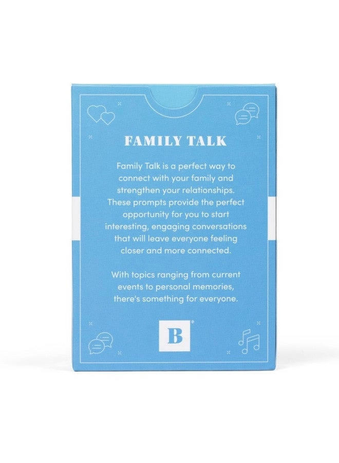 Family Talk Deck - 50 Prompt Card Game
