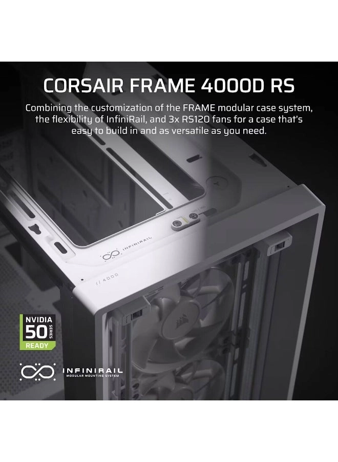 FRAME 4000D RS - TG Side Panel Mid-Tower ATX
