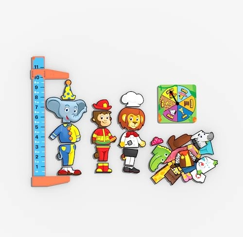 How Tall Am I? - Ages 4 and Up 30 different pieces