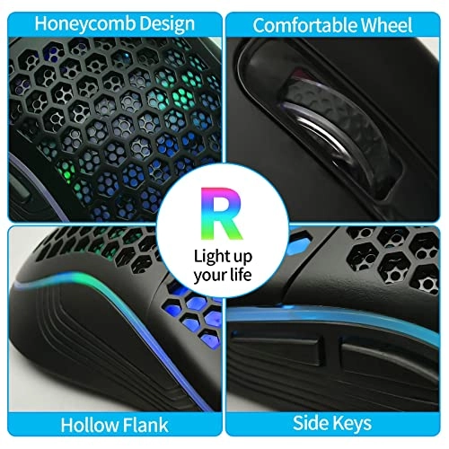 Honeycomb Gaming Mouse - Wired