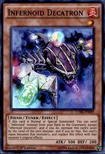 Konami Infernoid Decatron CORE-EN039 - Clash of Rebellions Unlimited Edition Super Rare