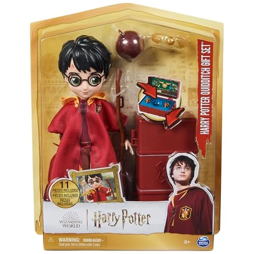 Harry Potter Quidditch Doll - 8-inch 11 Pieces Ages 6+ Gift Set