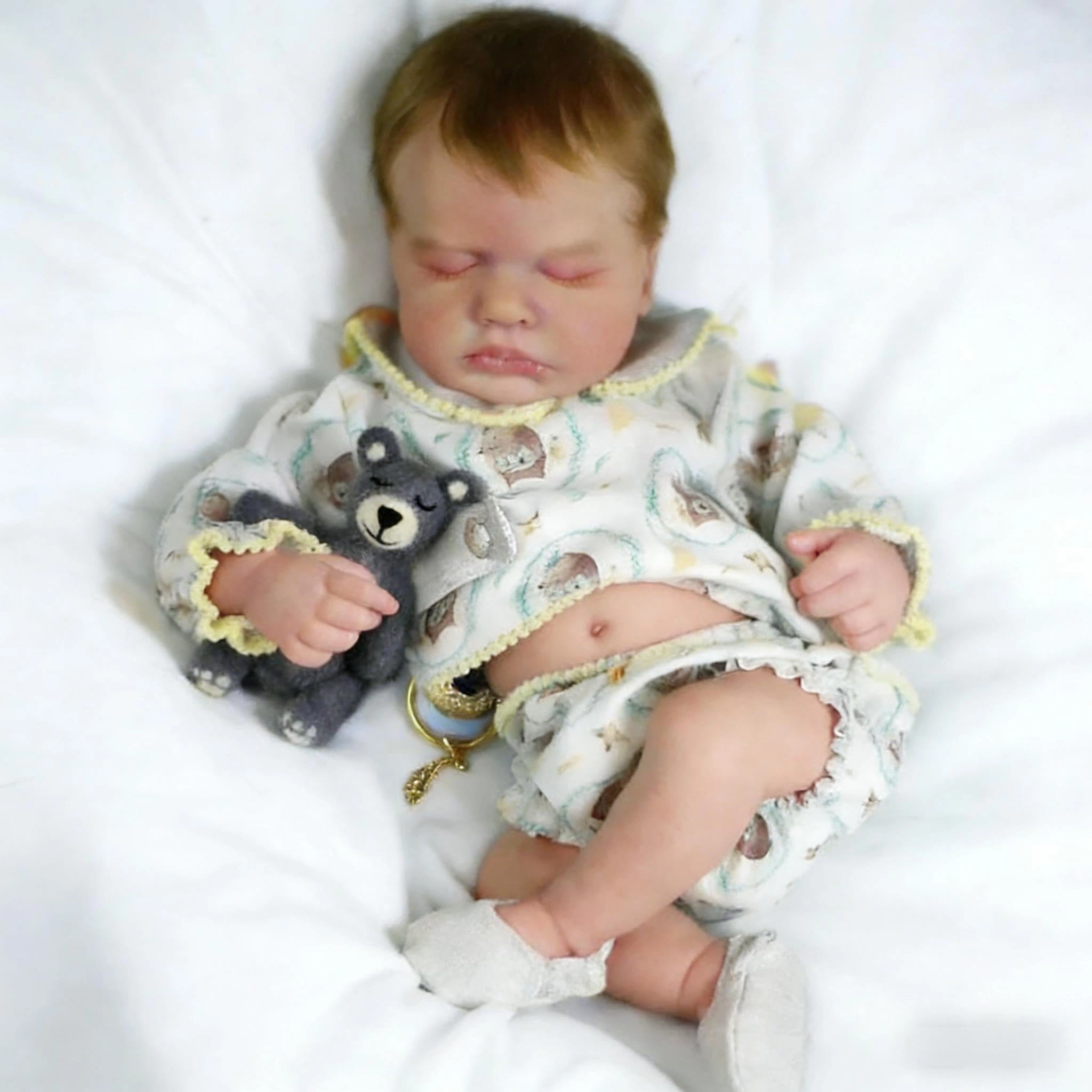Reborn Baby Doll - 20 Inch Silicone Girl Ages 3+